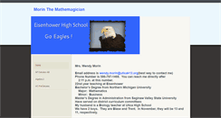 Desktop Screenshot of morinmath.com