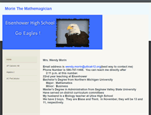 Tablet Screenshot of morinmath.com